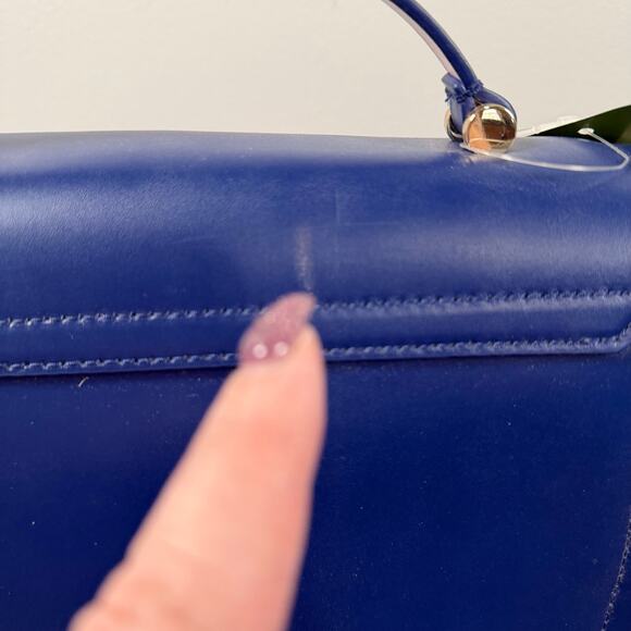 NWT Kate Spade New York Arbour Hill Charline Crossbody Bag Oyster Blue Purse - Picture 10 of 11